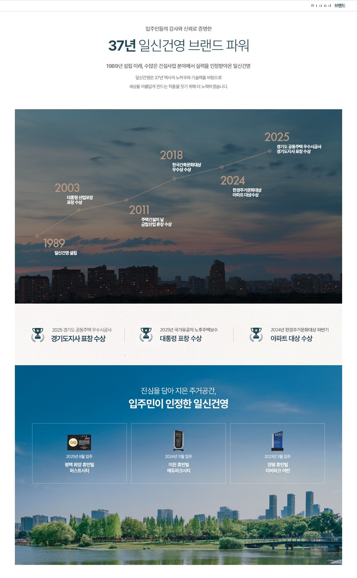 이천 휴먼빌 클래스원 휴먼빌 브랜드 안내