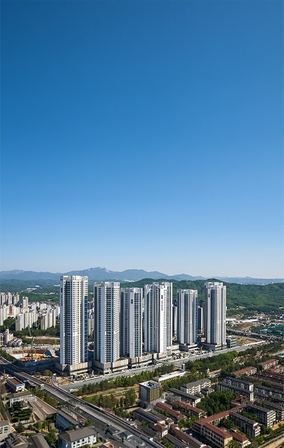 더샵 일산엘로이 펜트하우스 더샵 일산엘로이 단지 실사 안내