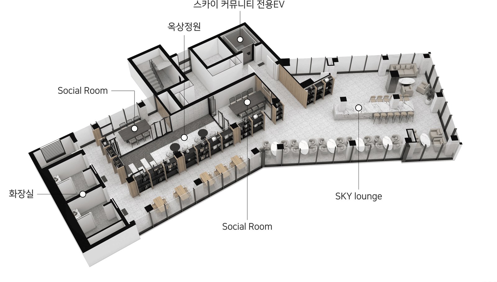 신문 대상 웰라움 라시엘 스카이 커뮤니티 — 북살롱 · 아카이브 스튜디오 · 소셜룸 안내
