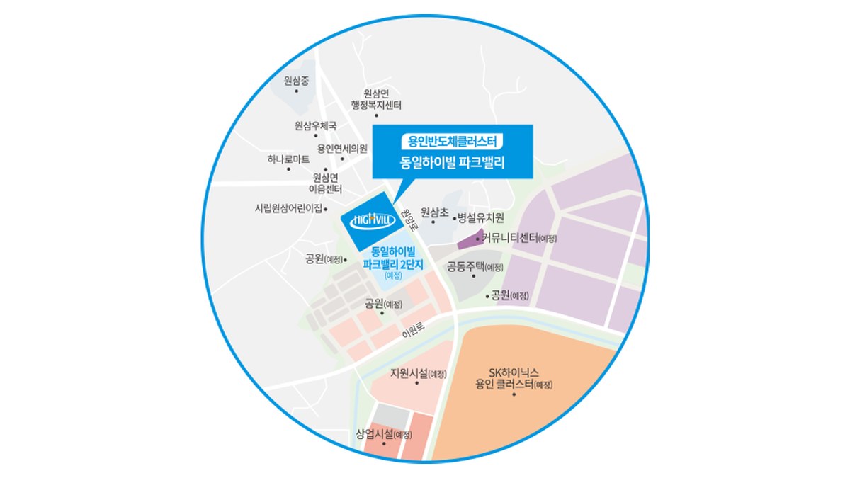 용인 동일하이빌 파크밸리 사업개요