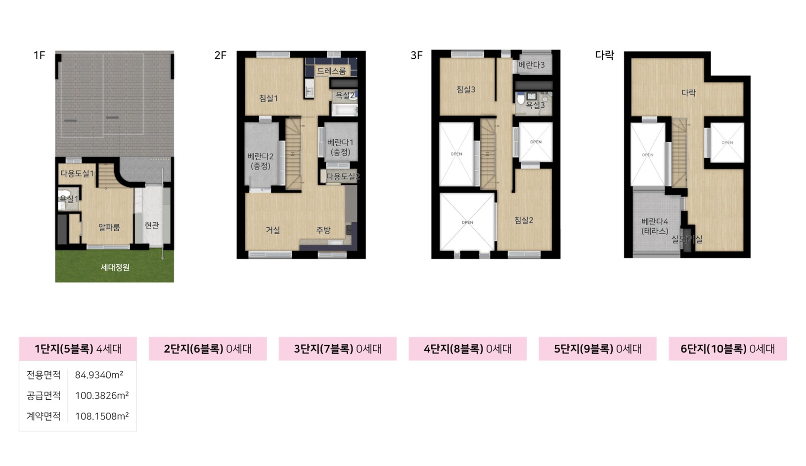 힐스테이트 양주옥정 파티오포레 84I1 평면도
