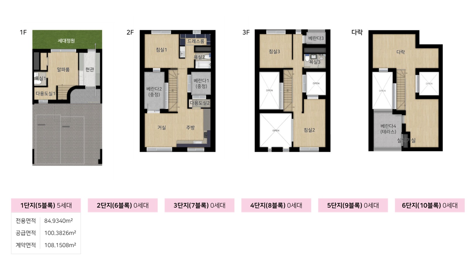 힐스테이트 양주옥정 파티오포레 84I2 평면도